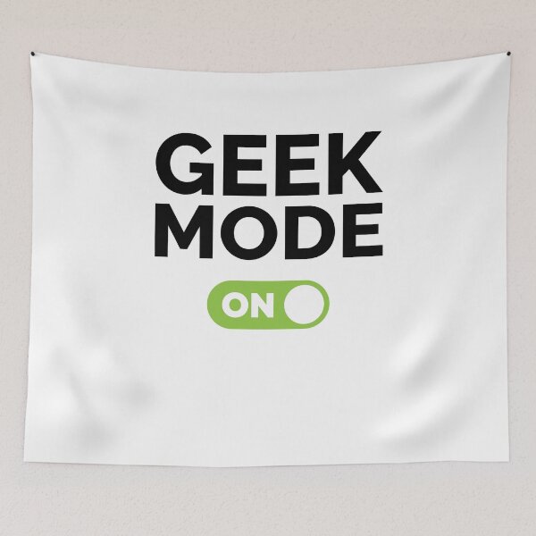 Item preview, Geek Mode On designed and sold by freshLayer.