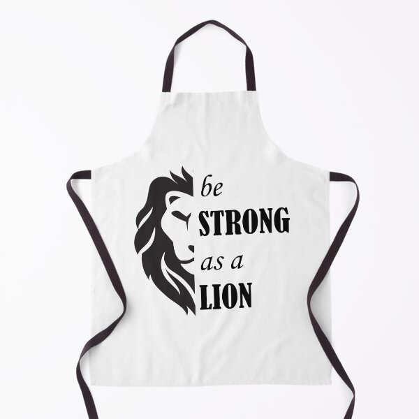 Aperçu de l'œuvre Be Strong as a Lion créée et vendue par Glorious Articles.