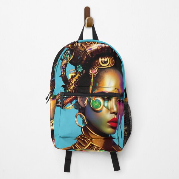 Item preview, Copy of Afropunk King Cyborg AI Art Design designed and sold by boopsblunt.