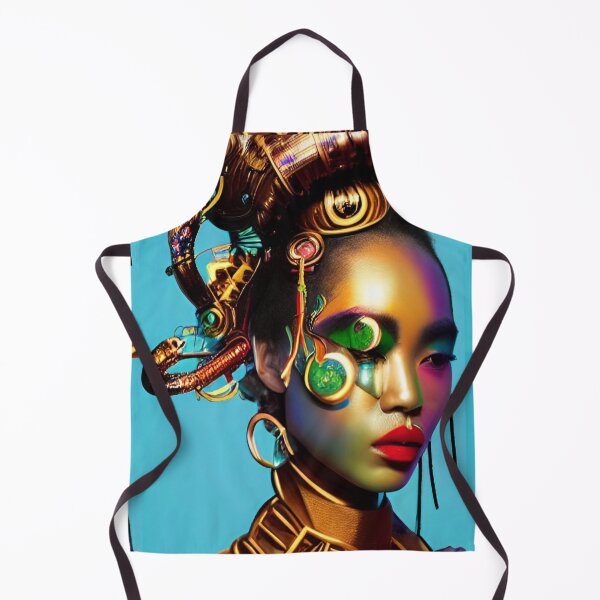 Aperçu de l'œuvre Copie de Afropunk King Cyborg AI Art Design créée et vendue par boopsblunt.