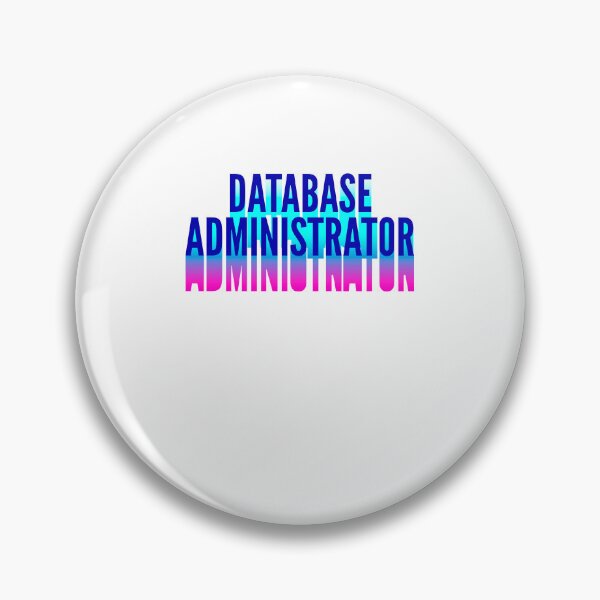 Item preview, Database Administrator With Long Gradient Shadow designed and sold by SVPOD.