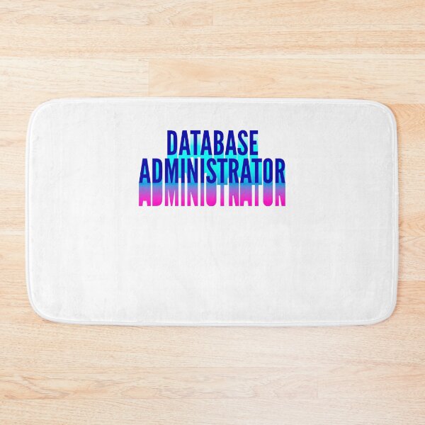 Item preview, Database Administrator With Long Gradient Shadow designed and sold by SVPOD.