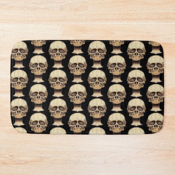 Item preview, Abstract skull statue illustration designed and sold by JinxedMonster.
