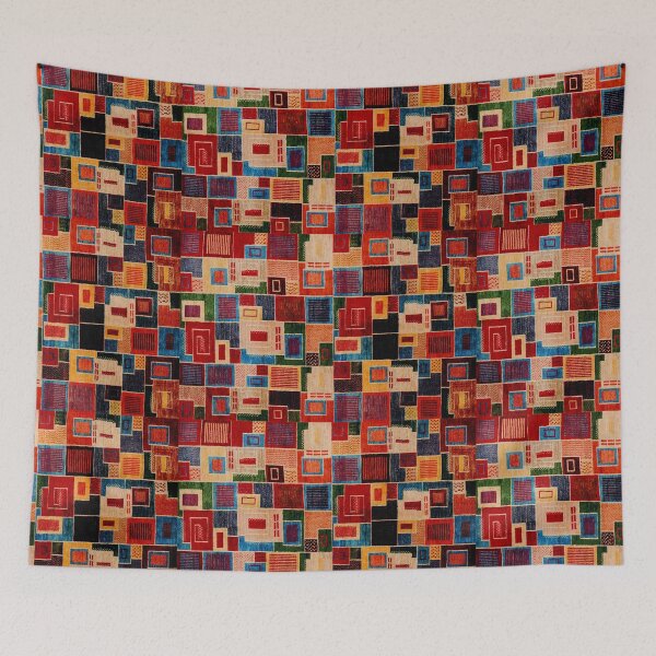 Item preview, Patchwork Pattern Old Carpet Abstract Ornament  designed and sold by MintaApparel.