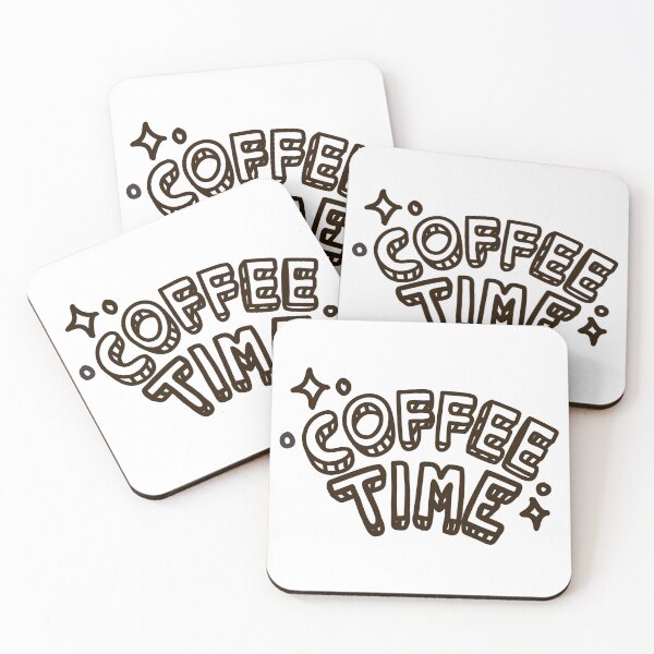 Item preview,  coffee time hand screen printed tee designed and sold by Stevenobinsun.