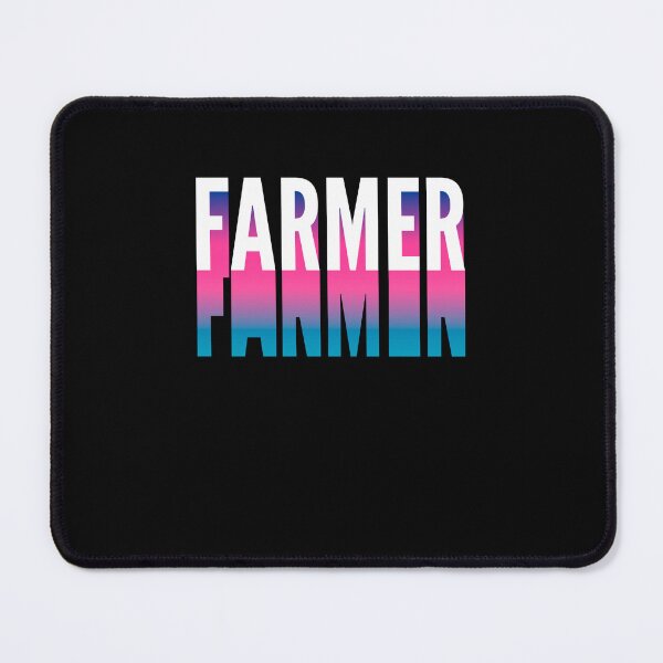 Item preview, Farmer With Long Gradient Shadow designed and sold by SVPOD.