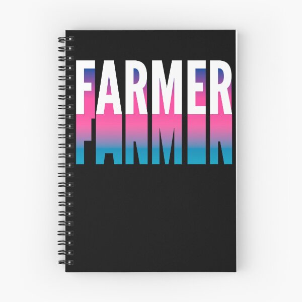 Item preview, Farmer With Long Gradient Shadow designed and sold by SVPOD.