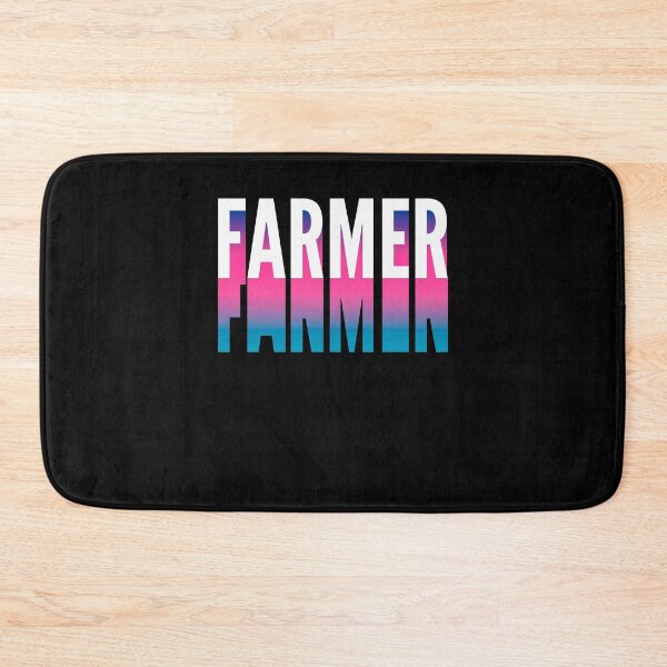 Item preview, Farmer With Long Gradient Shadow designed and sold by SVPOD.