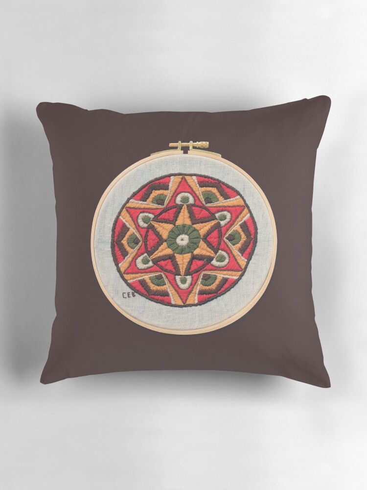 Thumbnail 3 of 4, Pillow, Gold Star designed and sold by opalartist.