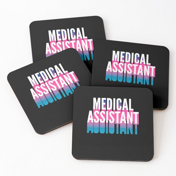 Item preview, Medical Assistant With Long Gradient Shadow designed and sold by SVPOD.