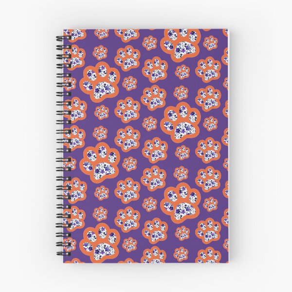 Item preview, Football floral tiger paw pattern 2 designed and sold by KCAbdelnour.