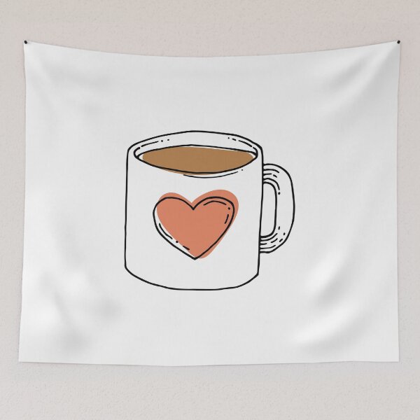 Item preview,  coffee time hand screen printed tee designed and sold by Stevenobinsun.