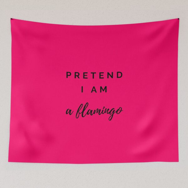 Item preview, Pretend I am a flamingo - funny easy lazy costume - halloween costume designed and sold by ALLURE-minimal.