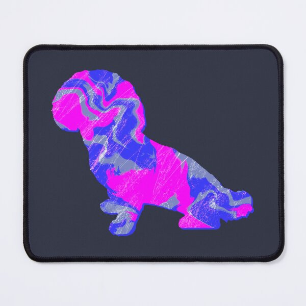 Item preview, I Love My Shihpoo Hot Pink Dog Silhouette  designed and sold by AMSonArt.