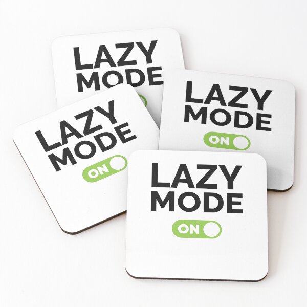 Item preview, Lazy Mode On designed and sold by freshLayer.