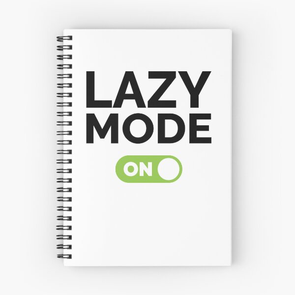 Item preview, Lazy Mode On designed and sold by freshLayer.