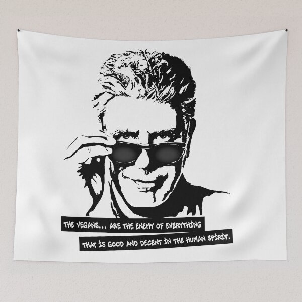 Item preview, Vegans are the Enemy designed and sold by DesignCats.
