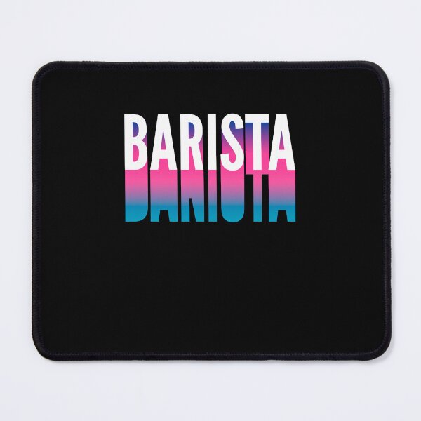 Item preview, Barista With Long Gradient Shadow designed and sold by SVPOD.