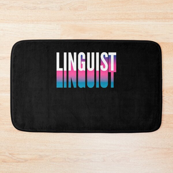 Item preview, Linguist With Long Gradient Shadow designed and sold by SVPOD.