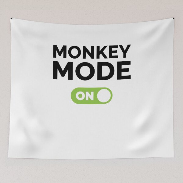 Item preview, Monkey Mode On designed and sold by freshLayer.