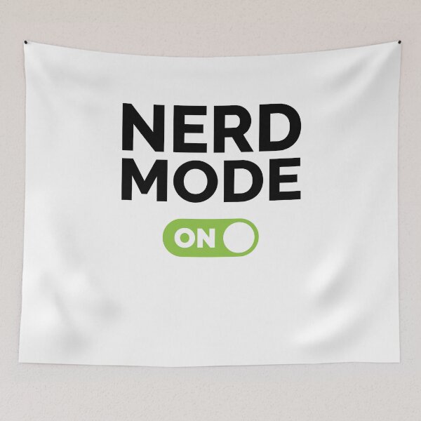 Item preview, Nerd Mode On designed and sold by freshLayer.