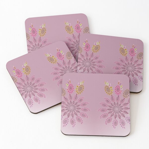 Item preview, Delicate fractal flower stars - boho, vintage designed and sold by MarionsArt.