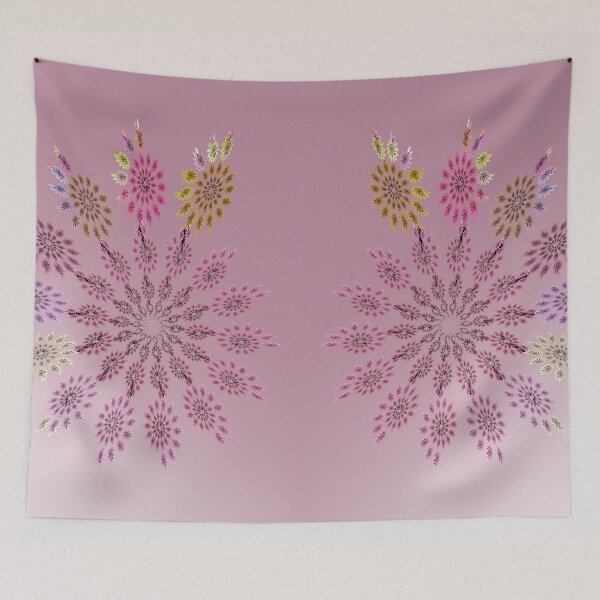 Item preview, Delicate fractal flower stars - boho, vintage designed and sold by MarionsArt.