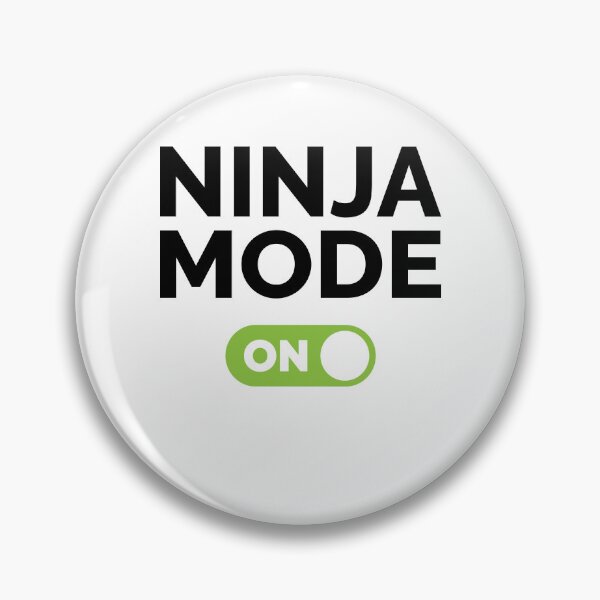 Item preview, Ninja Mode On designed and sold by freshLayer.