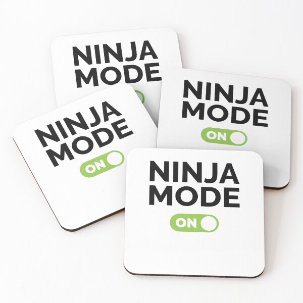 Item preview, Ninja Mode On designed and sold by freshLayer.