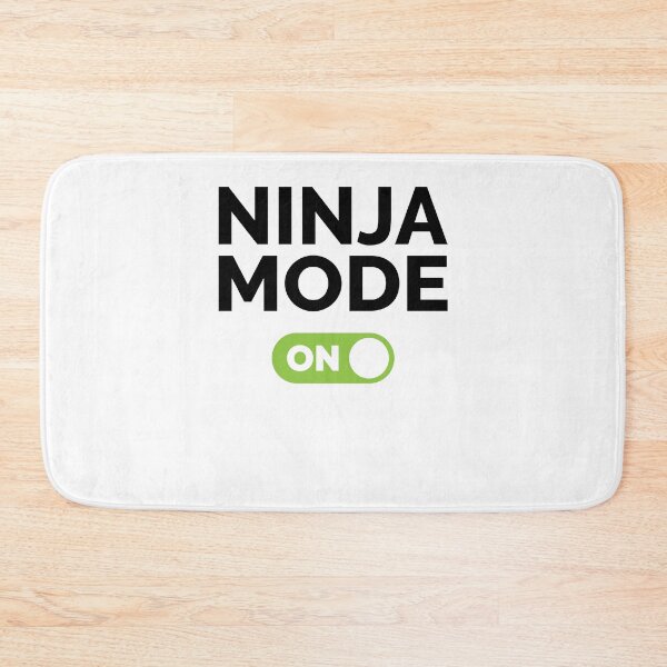 Item preview, Ninja Mode On designed and sold by freshLayer.