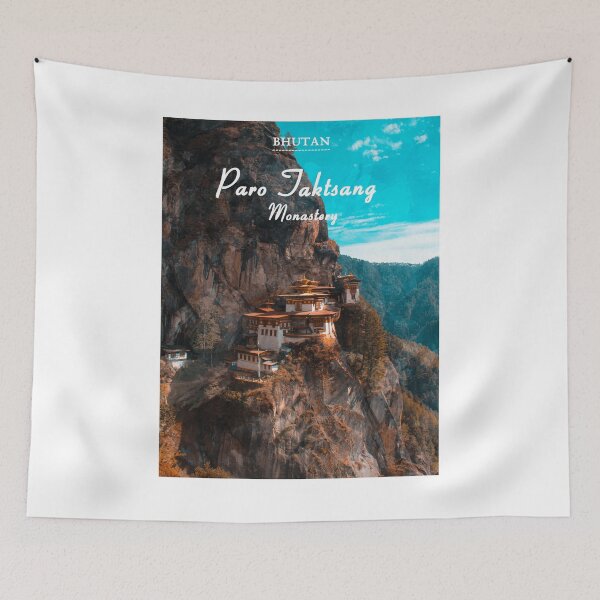 Item preview, Paro Taktsang Monastery Bhutan Travel designed and sold by Alexandra Rty.
