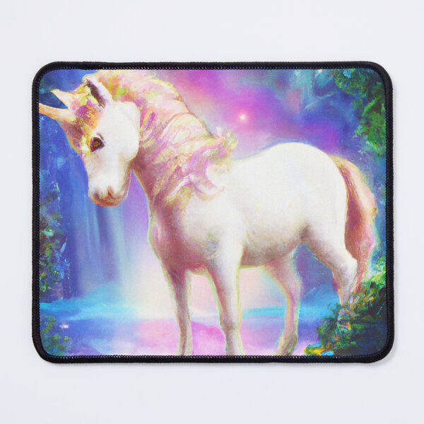 Item preview, A golden unicorn in a pond designed and sold by tearsforlu.