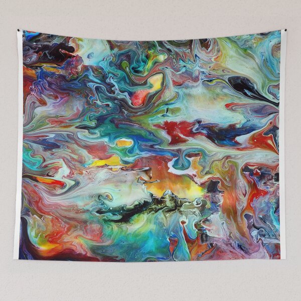 Item preview, Abstract Fluid painting art , liquid art gifts for mummy  designed and sold by THASSON.