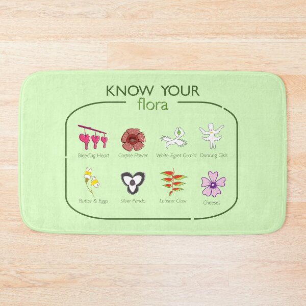 Item preview, Know Your Flora designed and sold by Venturesome Victrix.