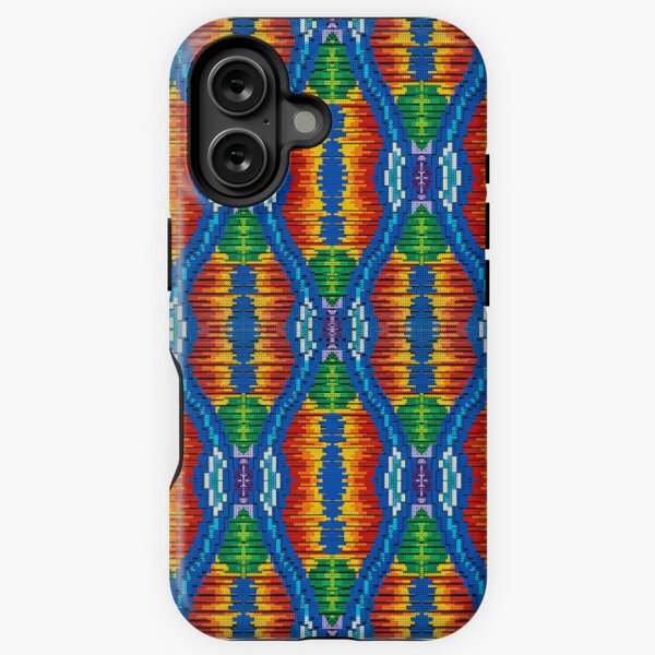 Fire and Ice Pattern iPhone Tough Case