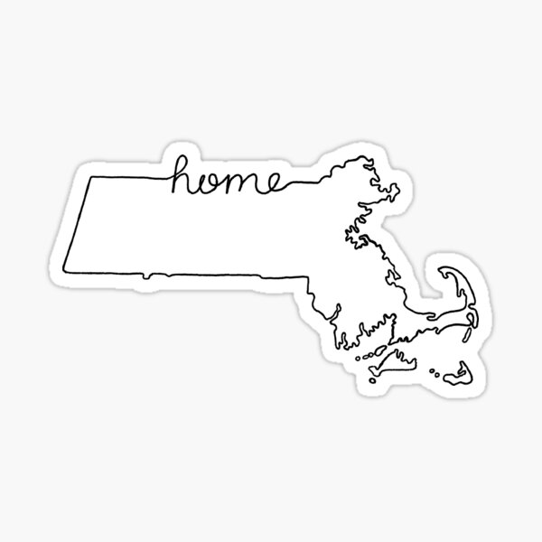 Massachusetts Stickers Redbubble