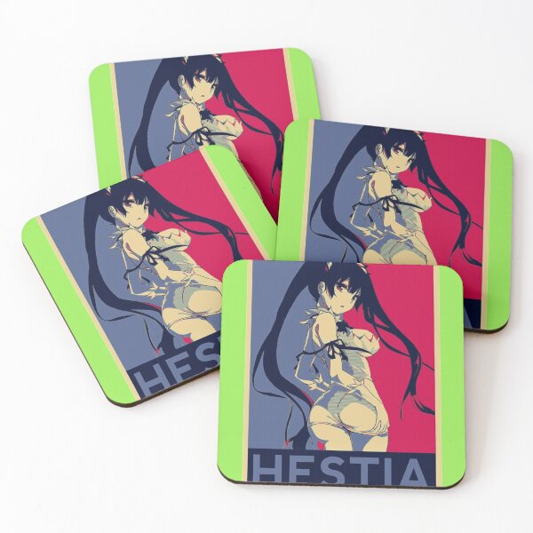 Item preview, hestia waifu goddess cute japanese girl kawaii sexy anime girl designed and sold by AbuVodena.