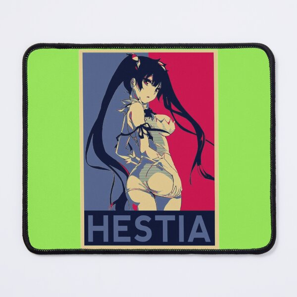 Item preview, hestia waifu goddess cute japanese girl kawaii sexy anime girl designed and sold by AbuVodena.