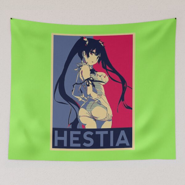 Item preview, hestia waifu goddess cute japanese girl kawaii sexy anime girl designed and sold by AbuVodena.