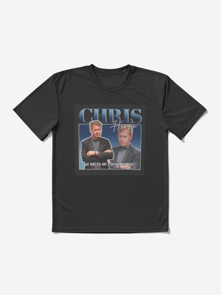 chris hansen Active T-Shirt for Sale by Valentinesday69