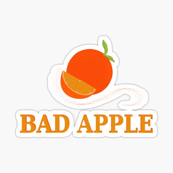 Technically Bad Apple Sticker