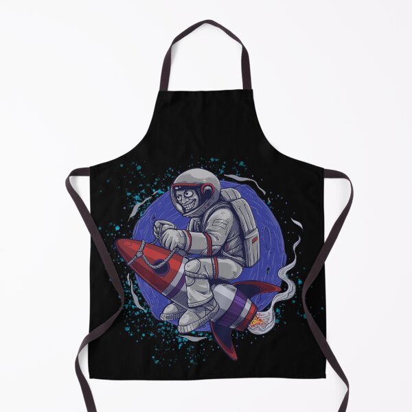 Item preview, Astronaut Ridnig Rocket in Space designed and sold by ArtOfStars.