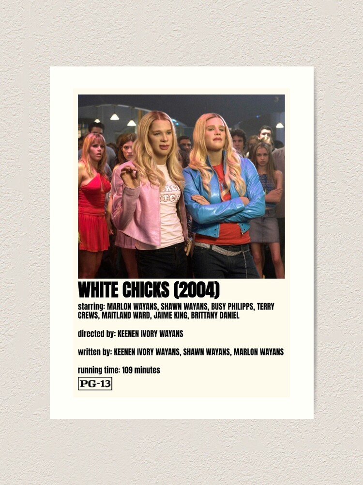 white chicks  White chicks, Film posters minimalist, Movie posters vintage