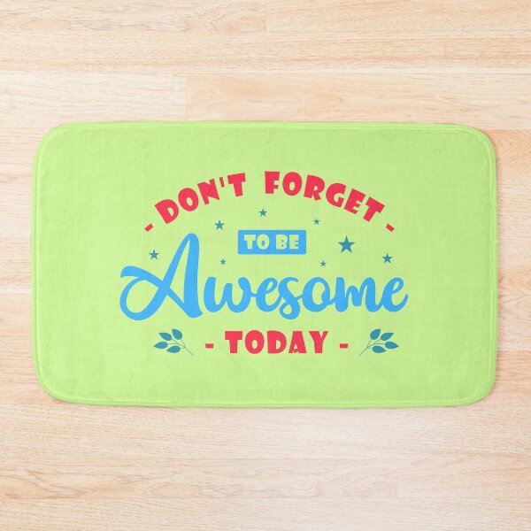 Item preview, Be awesome today red blue designed and sold by DigitalArt BoutiqueRS.