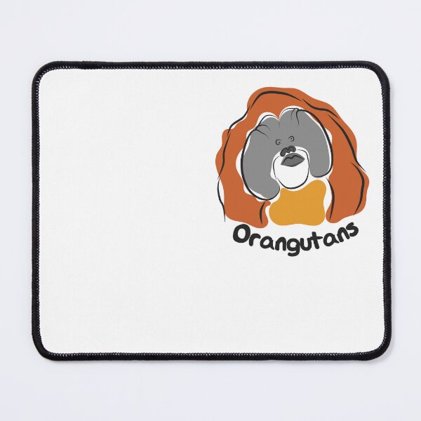 Item preview, Orangutans Pongo Simple Art Drawing designed and sold by NaoZ.
