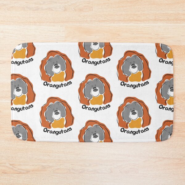 Item preview, Orangutans Pongo Simple Art Drawing designed and sold by NaoZ.