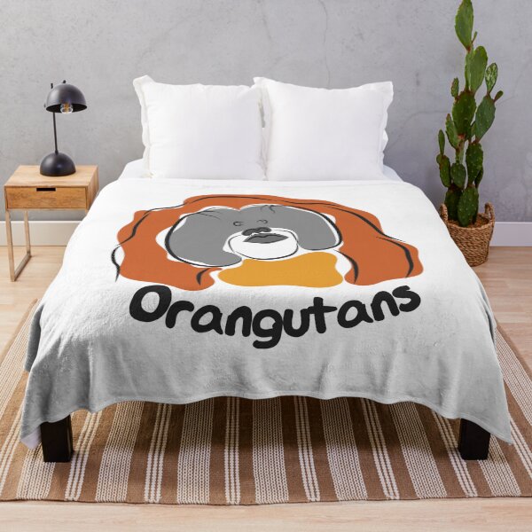 Item preview, Orangutans Pongo Simple Art Drawing designed and sold by NaoZ.