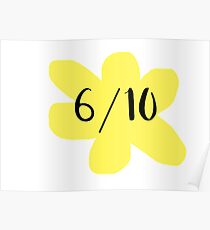 dodie clark 6/10 flower design Poster