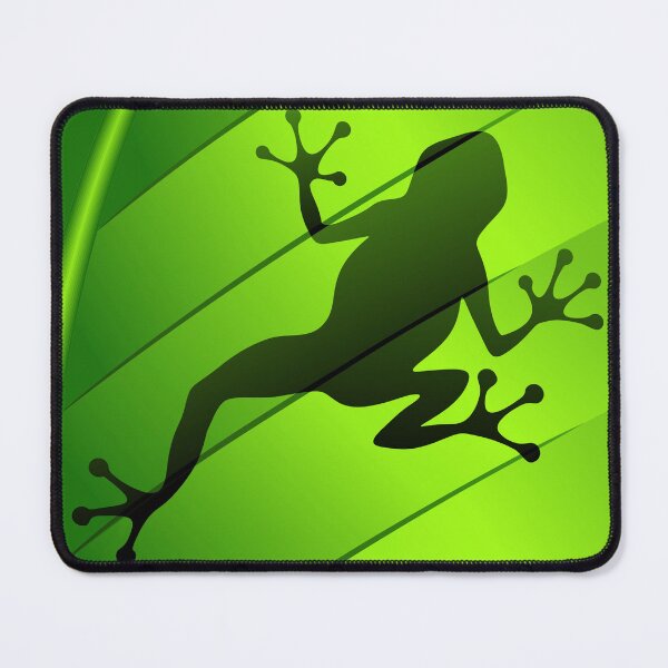 Item preview, Frog Shape on Green Leaf designed and sold by BluedarkArt.