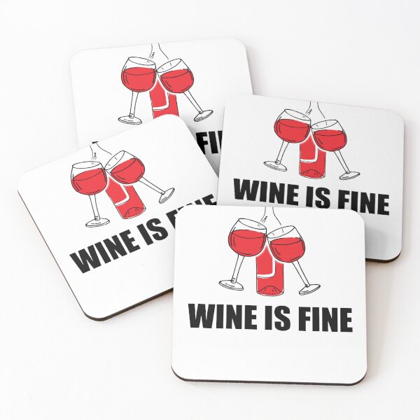 Item preview, Wine Lover, Red Wine, Wine is Fine, Wine Bottle designed and sold by hiunlimit.